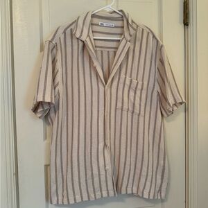 Zara button front shirt size XL probably men’s